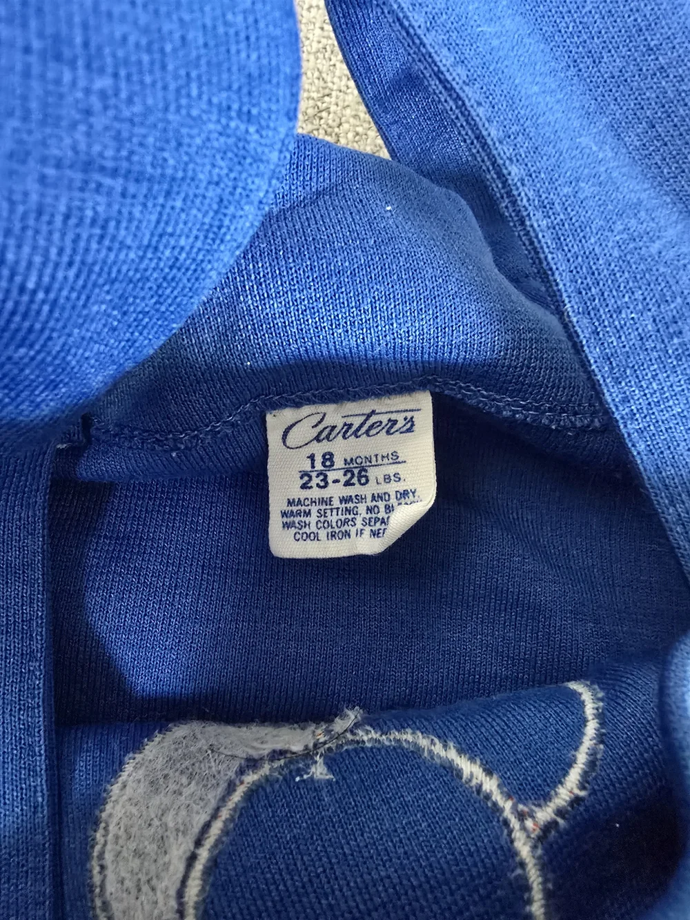 Vintage Carter's Bubble Romper Gender Neutral Size 18m
